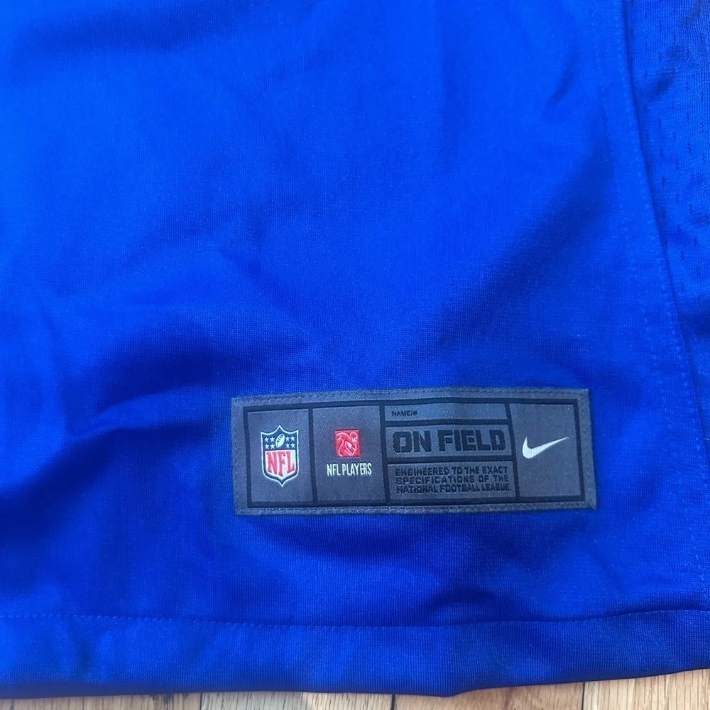 Men's New York Giant Barkley Nike Royal Classic Vapor Elite Player Jersey